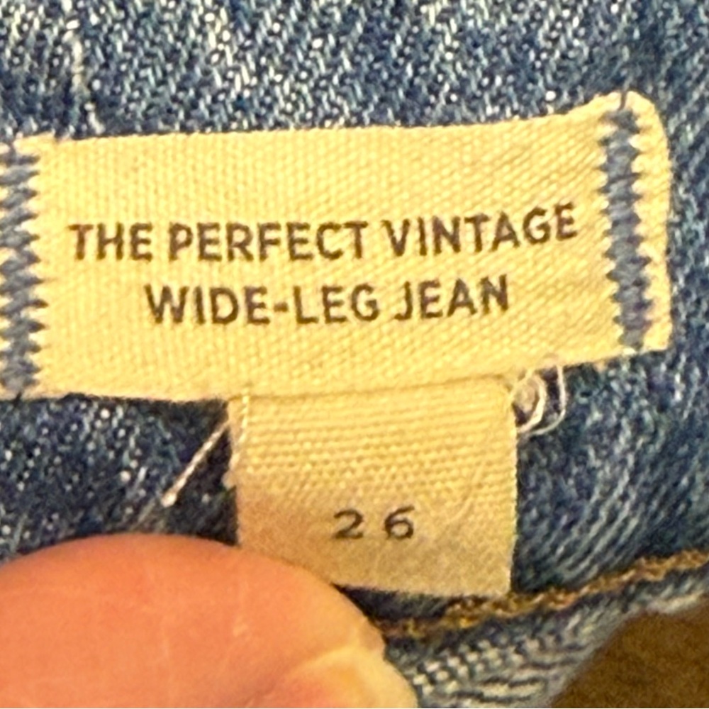 Madewell Perfect Vintage Wide-Leg Jean - Picture 3 of 10